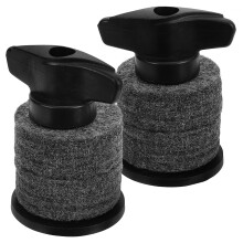 2 Sets Beckenhalter Zubehör Schlagzeug Hülle Zum Austausch