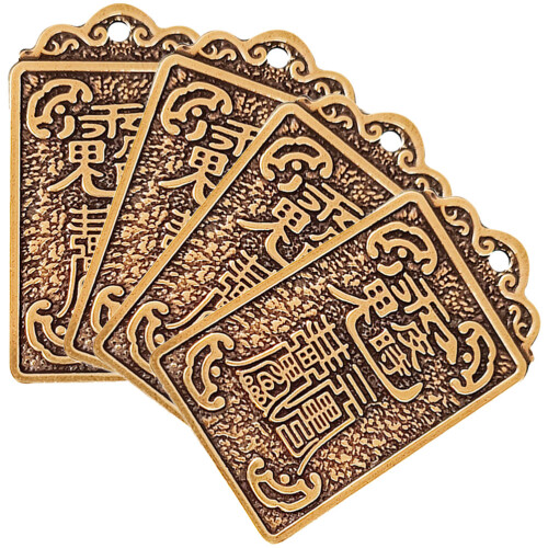 4er Set Kleintier Anhänger Jahr Hasen 1