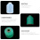 Glow-In-The-Dark Polyester 1 Rol 11