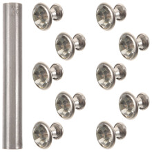 Rhinestones Lichtgewicht Ponsinstrument 10,00x1,20x1,20 Cm