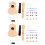 2 Sets Ukulele Kit Handgeschilderd 5