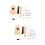 2 Sets Ukulele Kit Handgeschilderd 7