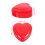 Heartbeat Sound Maker Angst Simulator Geanimeerd Plastic Rood 2