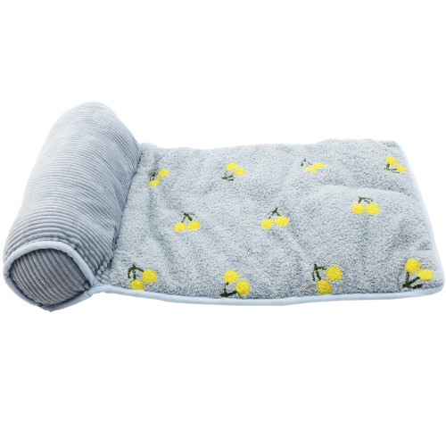 Compact Hondenbed Mat Silicone Anti-Slip Grijs Draagbaar 1 Set