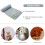 Compact Hondenbed Mat Silicone Anti-Slip Grijs Draagbaar 1 Set 6