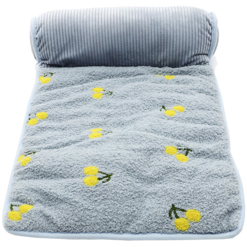 Compact Hondenbed Mat Silicone Anti-Slip Grijs Draagbaar 1 Set 2