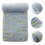 Compact Hondenbed Mat Silicone Anti-Slip Grijs Draagbaar 1 Set 4