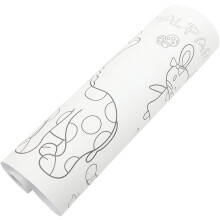 Coloring Poster Wit 1 Stuks 11,8X1,2X0,004In