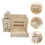 1 Set Huisdier Grasrek Chinchilla 5
