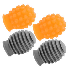 4 St Siliconen Drumstok Tips Druminstrument Accessoire