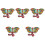 5 St Emaille Olifant Broche Kraagpin Sieraden 3