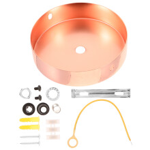Raindrops Hemelbedekking Lampenkap Roze Goud 1 Set 3,94x3,94x0,94 inch