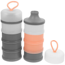 Proteinpoeder Reiscontainer Roze 2 Stuks 7,5X3X3 In