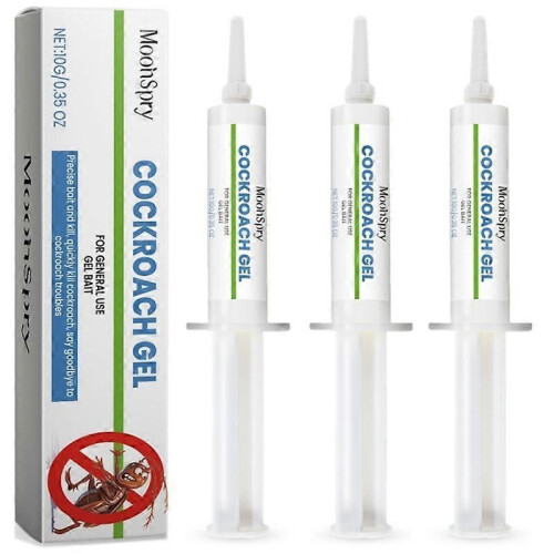 (3pcs)Powerful Effective Cockroach Control Gel Roach Killing Bait Cockroach Killer Repellent Powder Pest Control Baits Lures