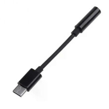 (Black) USB Type C To 3.5mm Aux Adapter Type-c 3 5 Jack Audio not support for Sumsang Galaxy S21