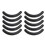 (10 Pcs) 10/20/30 Pcs/set Black Replacement Eyelash Curler Refill Silicone Pads Makeup Curling Styling Tools Eyelash Replacement Tool 1