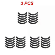 (30 Pcs) 10/20/30 Pcs/set Black Replacement Eyelash Curler Refill Silicone Pads Makeup Curling Styling Tools Eyelash Replacement Tool