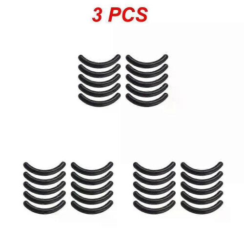(30 Pcs) 10/20/30 Pcs/set Black Replacement Eyelash Curler Refill Silicone Pads Makeup Curling Styling Tools Eyelash Replacement Tool