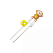 (Style B, 1pc) 1/3/5PCS Cute Cartoon Monkey Rabbit Elephant Learning Training Chopsticks for Kids Children Chinese Chopstick Beginner Learner