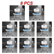 (8pcs) 1~10PCS Non-slip Bath Chair Elderly Bath Tub Aid Seat Bathroom Bath Chair Shower Stool Seat Cushion Safe Bathroom Environment