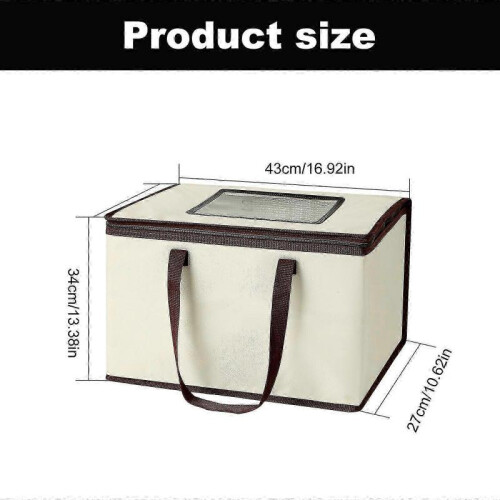 Adjustable Temperature Foldable Dough Proofer with Timers for Bread Pizza Yogurts Baking and Fermentation Control 2
