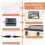 Adjustable Temperature Foldable Dough Proofer with Timers for Bread Pizza Yogurts Baking and Fermentation Control 5