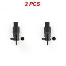 (2pcs) Car Windshield Washer Pump Wiper Water Jet Motor With Rubber Washer 67128362154 Modified Accessories For BMW E46 E38 E39 E60 E65