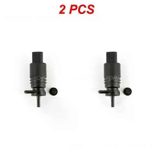 (2pcs) Car Windshield Washer Pump Wiper Water Jet Motor With Rubber Washer 67128362154 Modified Accessories For BMW E46 E38 E39 E60 E65