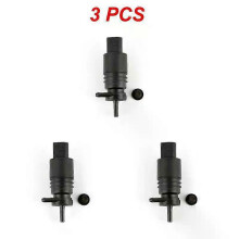 (3pcs) Car Windshield Washer Pump Wiper Water Jet Motor With Rubber Washer 67128362154 Modified Accessories For BMW E46 E38 E39 E60 E65