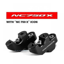 (Black-NC750X) For Honda Nc750 Nc 750 X S Nc750x 750x 2016 - 2023 Motorcycle Bar Clamps Handlebar Handle Bar Riser Adapter Cb500x Cb500f Cb300f