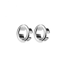 (2PCS D) 5/1pcs Sink Hole Overflow Cover For Kitchen Bathroom Basin Decoration Tub Drain Cover Sink Wash Basin Round Overflow Ring Plug