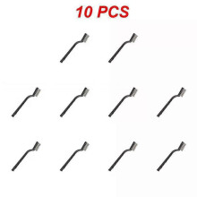 (10pcs) 1~10PCS lot Mini Stainless Steel Rust Brush Brass Cleaning Polishing Detail Metal Brush Wire Toothbrush Cleaning Tools Gadgets