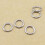 Gepäckgurte Mit Metallring Silber 180 10