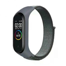 (A11) Nylon Strap For Xiaomi Mi Band 4/5/6/7 Bracelet Wristband Sports Breathable Bracelet For Miband 4/5/6/7 Replacement Correa Strap