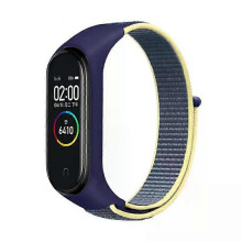 (A15) Nylon Strap For Xiaomi Mi Band 4/5/6/7 Bracelet Wristband Sports Breathable Bracelet For Miband 4/5/6/7 Replacement Correa Strap
