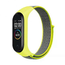 (A14) Nylon Strap For Xiaomi Mi Band 4/5/6/7 Bracelet Wristband Sports Breathable Bracelet For Miband 4/5/6/7 Replacement Correa Strap