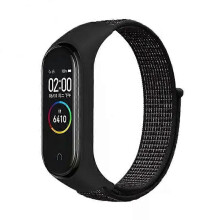 (A17) Nylon Strap For Xiaomi Mi Band 4/5/6/7 Bracelet Wristband Sports Breathable Bracelet For Miband 4/5/6/7 Replacement Correa Strap