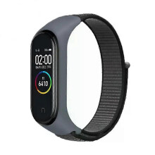 (A9) Nylon Strap For Xiaomi Mi Band 4/5/6/7 Bracelet Wristband Sports Breathable Bracelet For Miband 4/5/6/7 Replacement Correa Strap