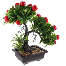 Dekorativer Kunststoff Bonsai Garten Indoor