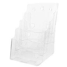 4-Tieriger Wandmontierter Broschürenhalter A5 Dokumentenorganizer