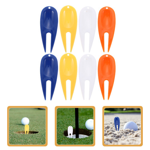 8Pièces Outil Réparation Gazon Golf En Assorti Compact 1