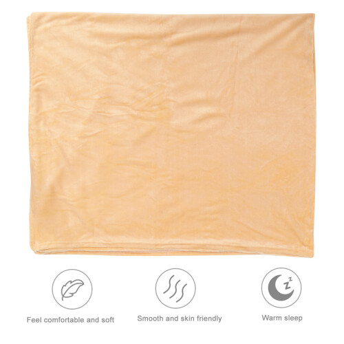 Raindrops Uni Flanelldecke Bequem Khaki 1 1
