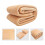 Raindrops Uni Flanelldecke Bequem Khaki 1 7