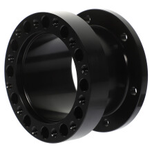 Lenkradhalterung Schwarz Aluminiumlegierung 1