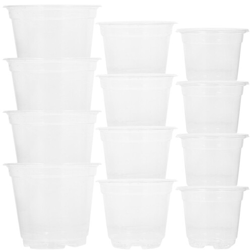 12 Pcs Plants Systems Insulated And Breathable Flowerpot Set