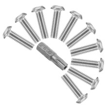License Plate Bolts 1 Satz 0,9 Zoll 0,4 Zoll 0,4 Zoll