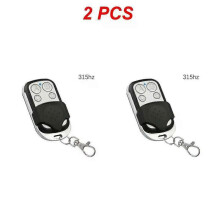 (315 Mhz 2pcs) New 433/315 Mhz Duplicator Copy Wireless Universal Door Code Remote Control Duplicate Key Fob 433MHZ Cloning Gate Garage