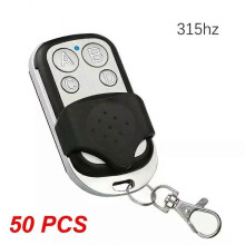 (315 Mhz 50pcs) New 433/315 Mhz Duplicator Copy Wireless Universal Door Code Remote Control Duplicate Key Fob 433MHZ Cloning Gate Garage