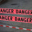 Danger Absperrzone Sicherheitswarnung Rot 5