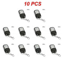 (433 Mhz 10pcs) New 433/315 Mhz Duplicator Copy Wireless Universal Door Code Remote Control Duplicate Key Fob 433MHZ Cloning Gate Garage